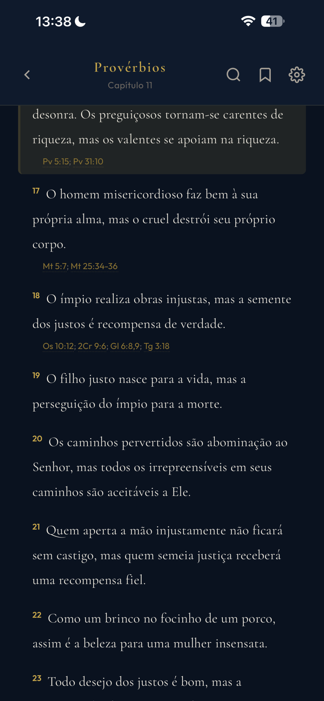 Septuaginta LXX em Portugues screenshot 3
