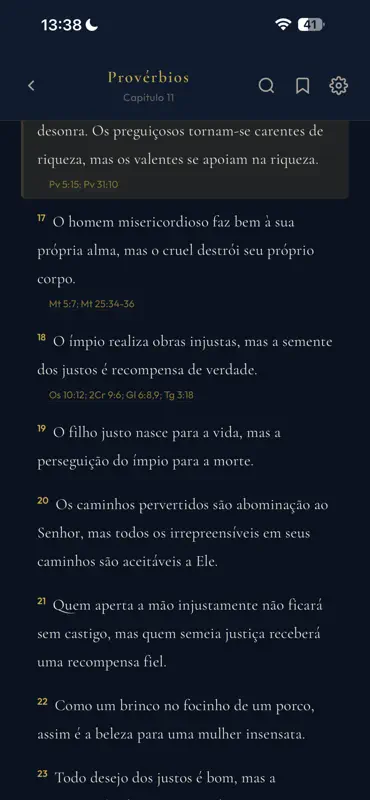 Septuaginta LXX em Portugues screenshot 3 of 8