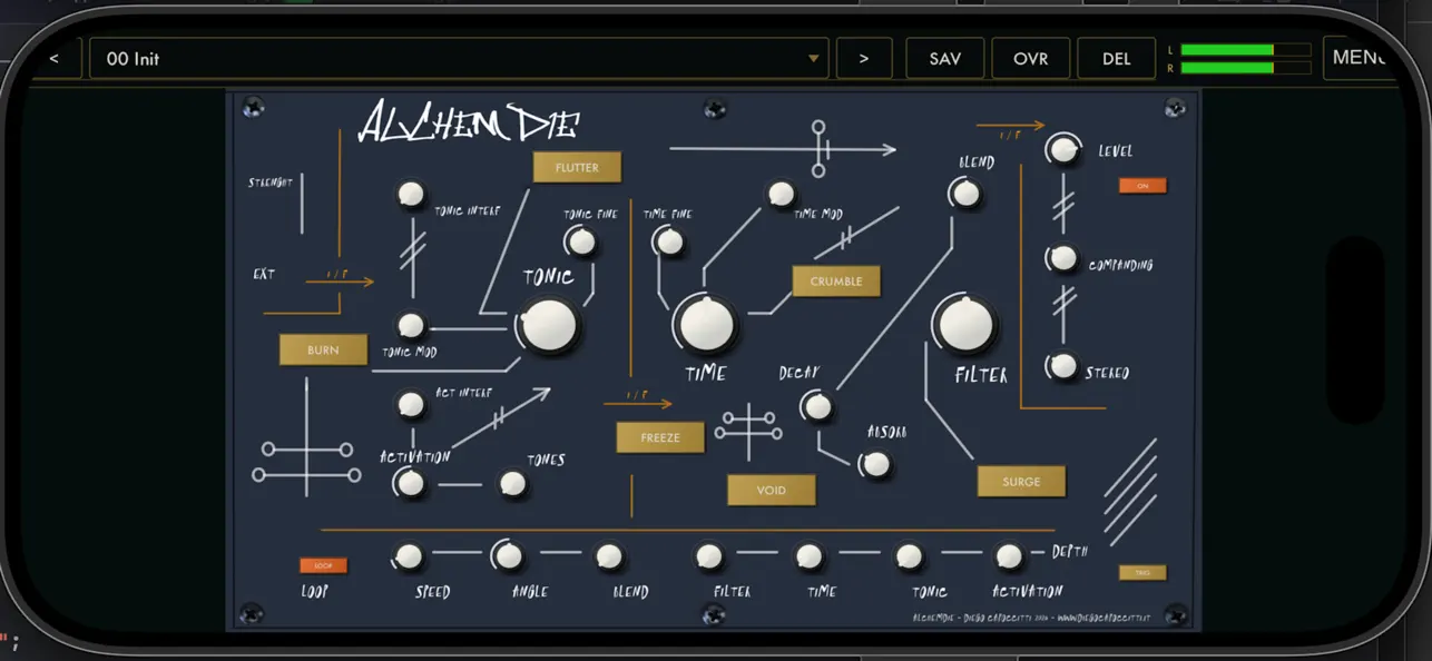 AlchemDie - Alchemical Synth (iOS) Von: Diego Capoccitti