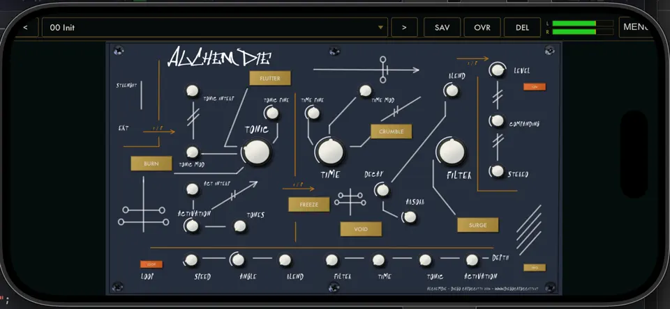 Capture d'écran de AlchemDie - Alchemical Synth sur iPhone 1