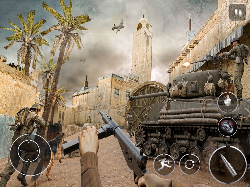 chamada de coragem : WW2 FPS screenshot 10