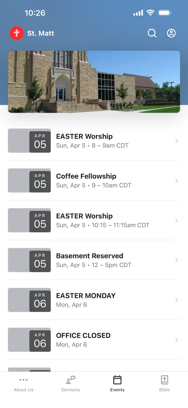 Screenshot #3 pour St. Matthews Worthington MN