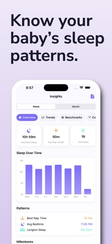 SleepSpot: Baby Sleep Tracker screenshot