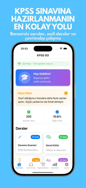 KPSS GO: Soru ve Konu Anlatım screenshot 1