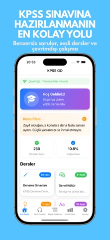 KPSS GO: Soru ve Konu Anlatım screenshot