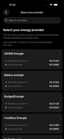 EnergyPricing - Electricity Screenshot 7 of 10