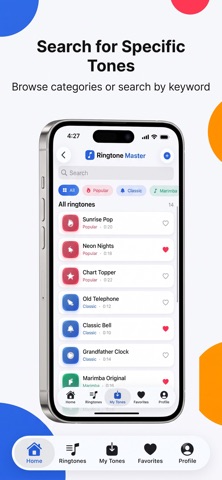Ringtone Master+ iPhone screenshot 2