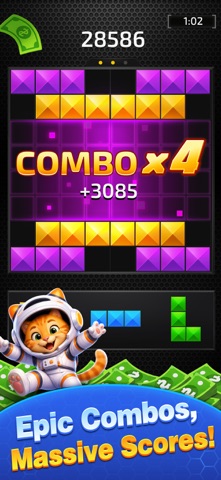 Block Bonanza:Win Real Cash iPhone screenshot