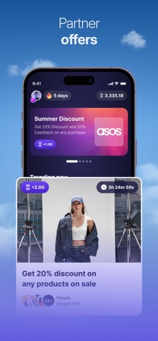 Sweatcoin Walking Step Tracker App Store preview screenshot 5