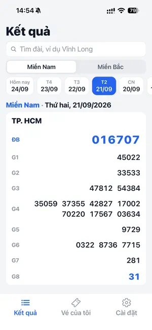 Dò Vé Số 3 Miền screenshot 1