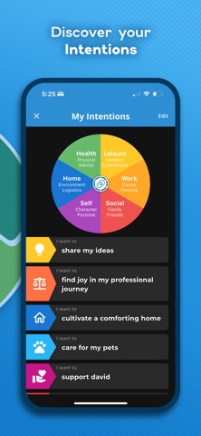Intentionally: Purpose Planner iPhone screenshot