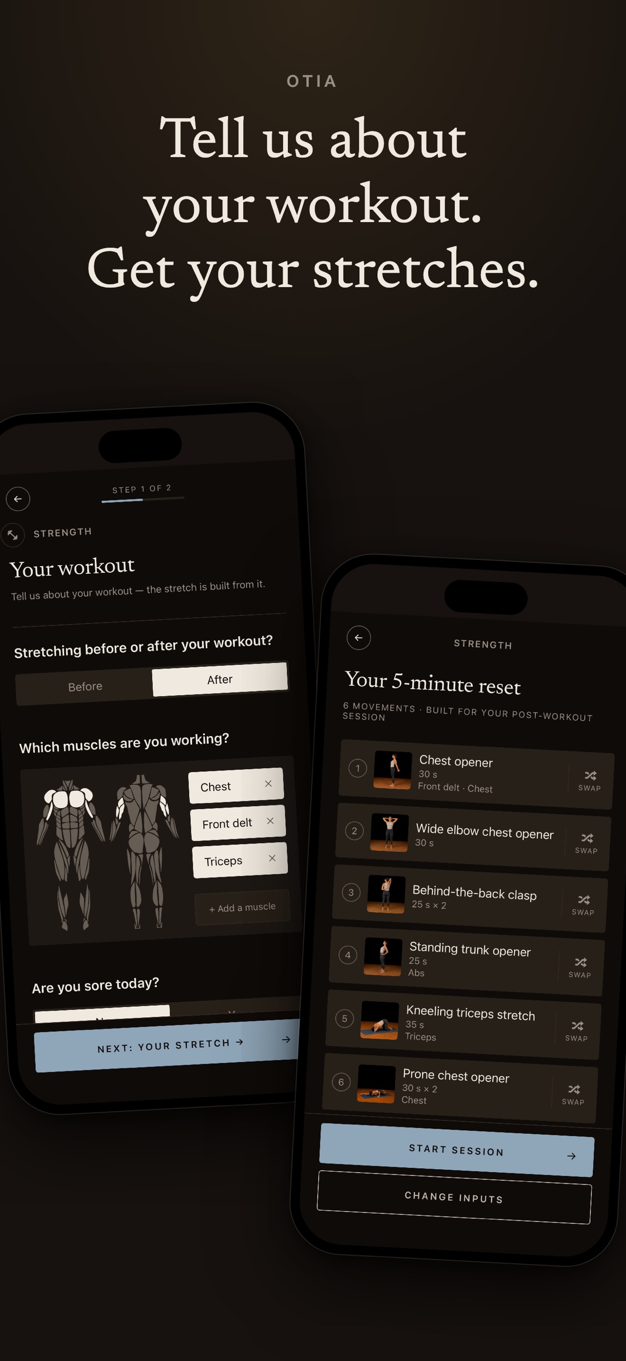 Screenshot 1 of Otia: Workout Mobility