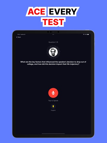 Feynman AI: Study & Memorize iPad screenshot