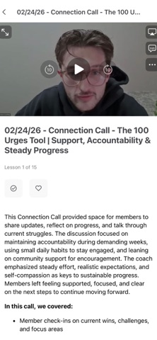 Overcome for Good screenshot