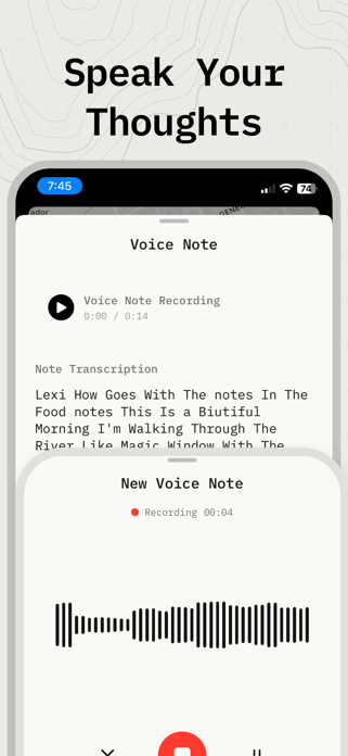 Walking Journal: Footnotes Screenshot 6 of 7