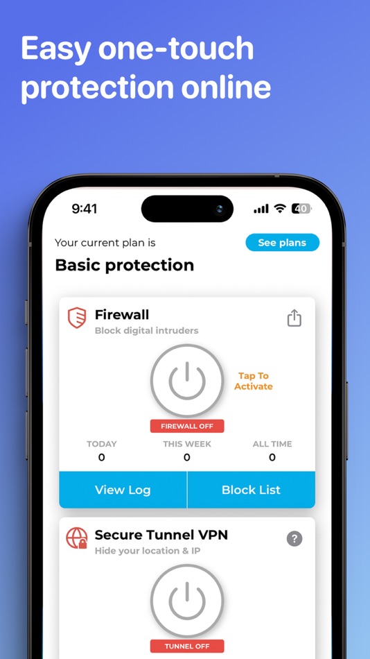 #3. Lockdown Privacy: AdBlock VPN (iOS) 由: CELESTIAN GOLDEN APPS