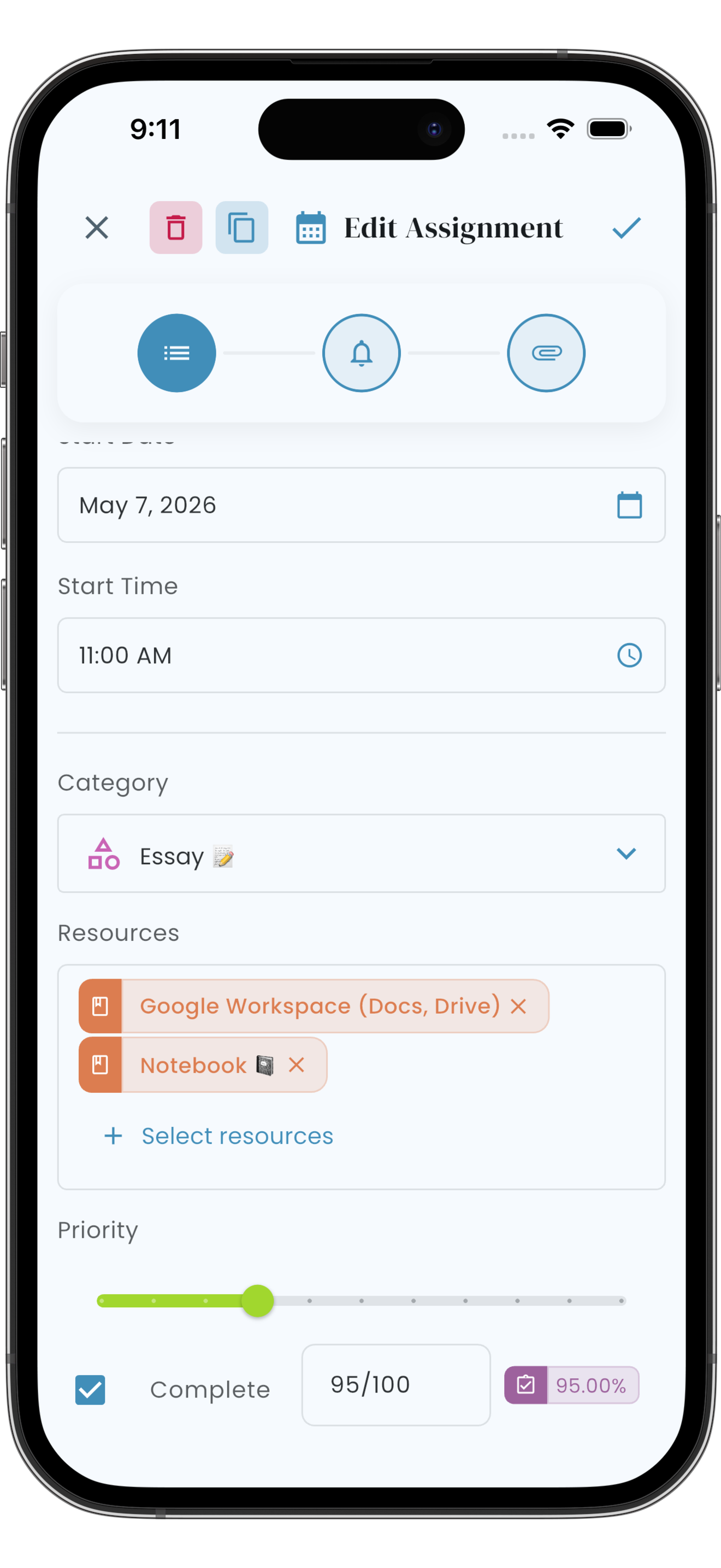 Helium - Student Planner screenshot 6