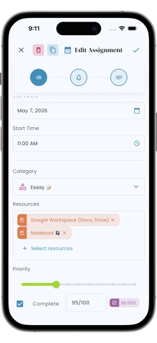 Helium - Student Planner Screenshot 6 of 7