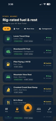 Rig Pilot: Route Intelligence screenshot