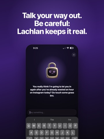 Lachlan: Screen Time Control iPad screenshot