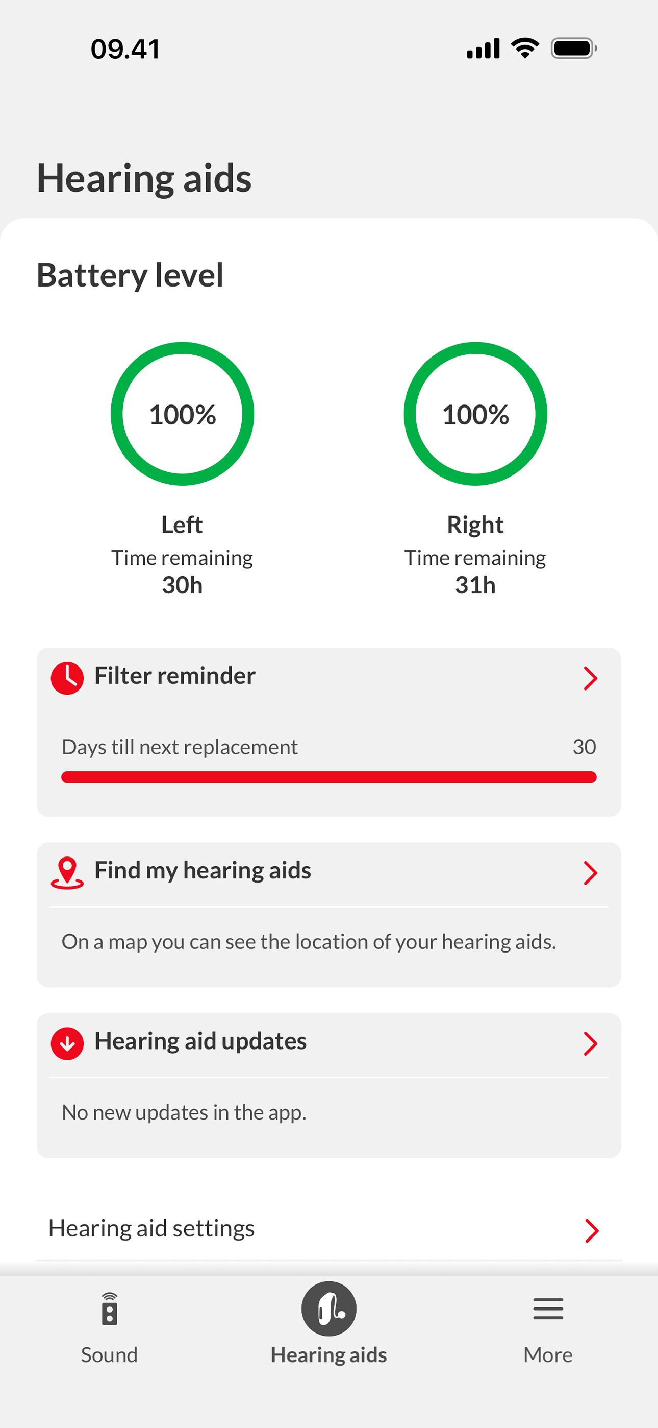 Bernafon App screenshot 4