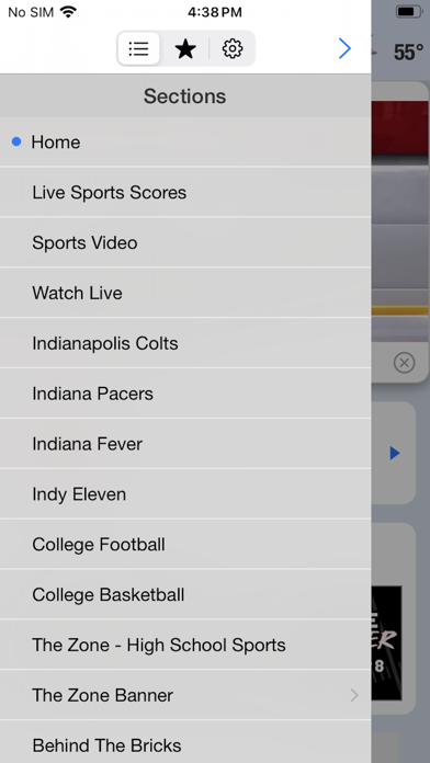 All Indiana Sports Screenshot