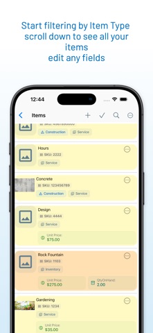 SierraBooks: Invoices & Sync screenshot