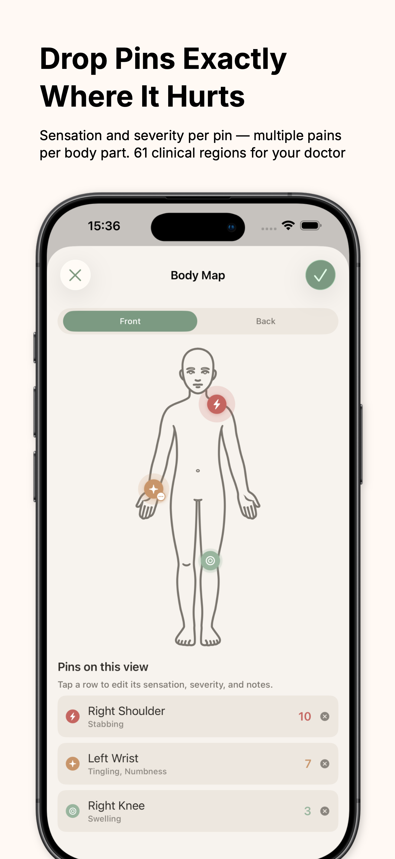 Tended: Symptom Tracker screenshot 4