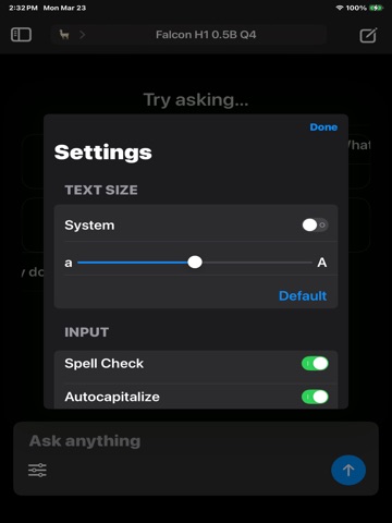 im.ai iPad screenshot