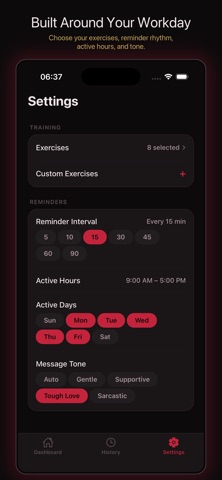 MicroReps: Desk Workout App Screenshot 5 of 5