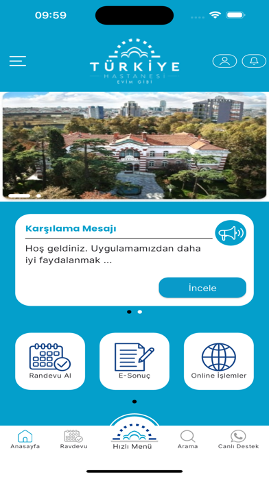 Türkiye Hastanesi Screenshot
