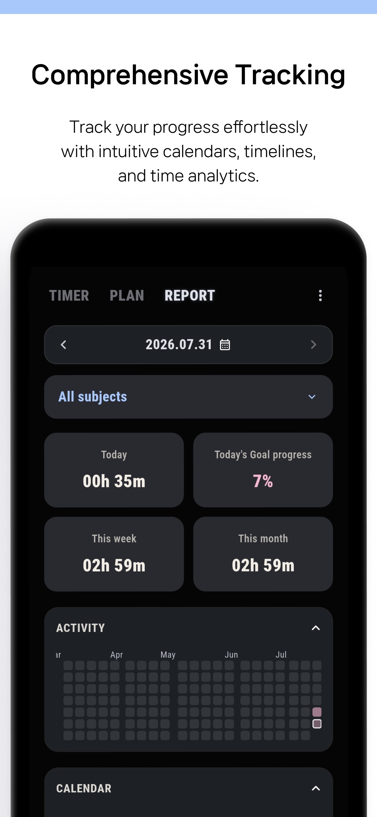 Screenshot 2 of Spin & focus: Pomodoro timer