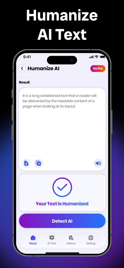 AI Humanizer | Text Detector - Education App | MWM