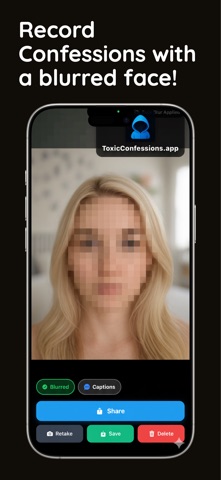 Toxic Confessions iPhone screenshot