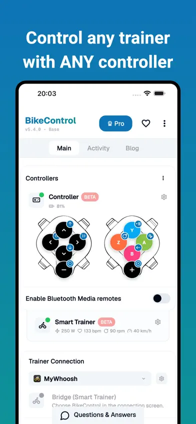 BikeControl screenshot 1