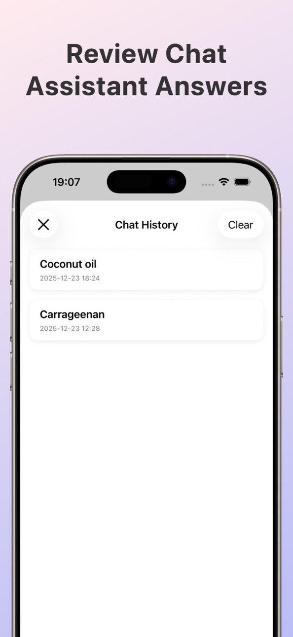 iPhone screenshot