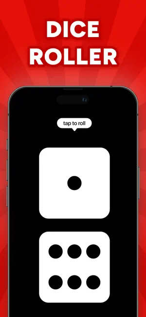 Dice Roller・Dice Roll・Dicey screenshot 1