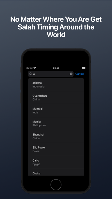 Adhan - Prayer Timings Screenshot