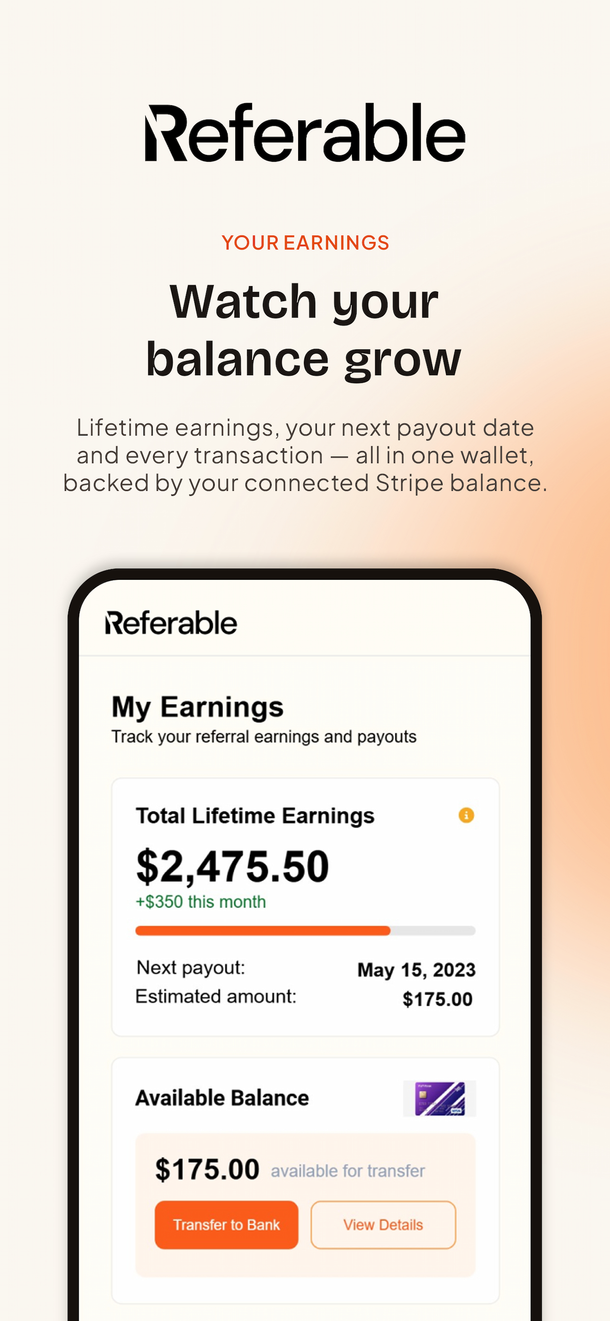 Referable Customer screenshot 4