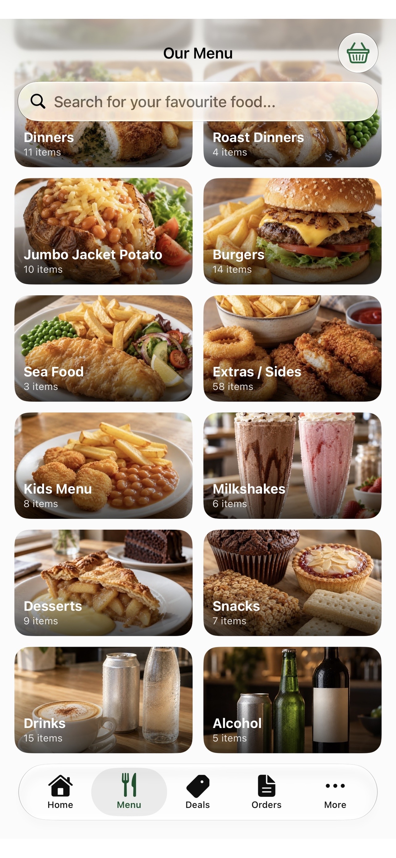 Screenshot 4 of Diplocks Cafe App