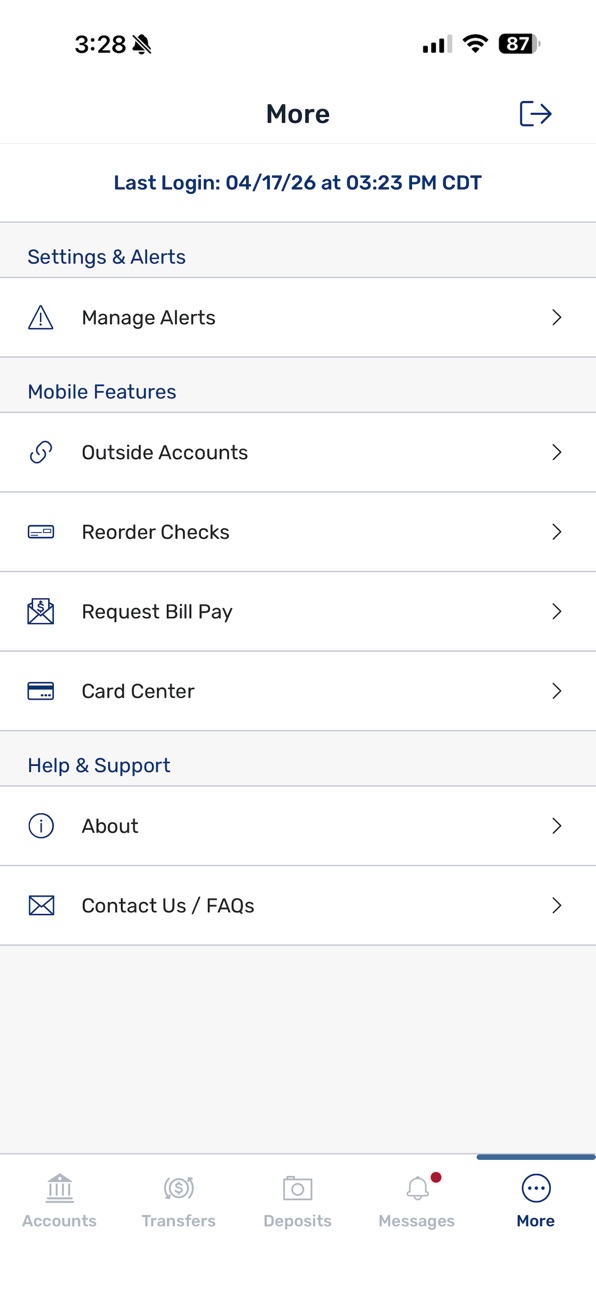 iPhone screenshot