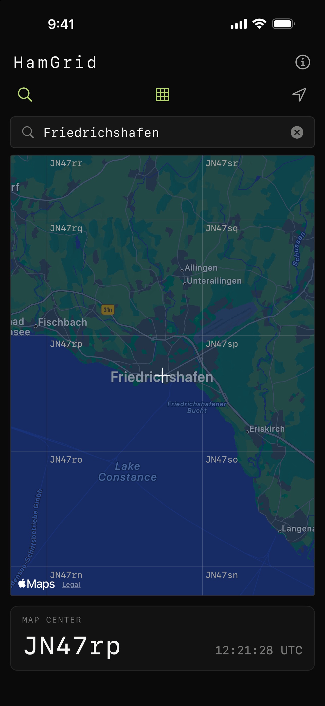 Screenshot 4 of HamGrid – QTH Locator Map