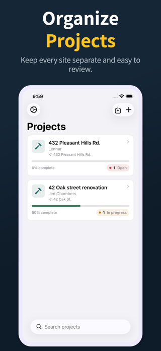 Punch List & Site Audit Screenshot 6 of 8