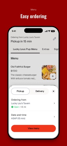Lucky Lou's Tavern iPhone screenshot