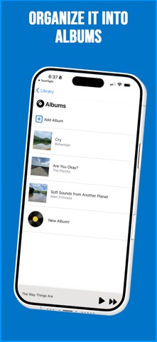 Unchained Audio Player Screenshot 2 of 3