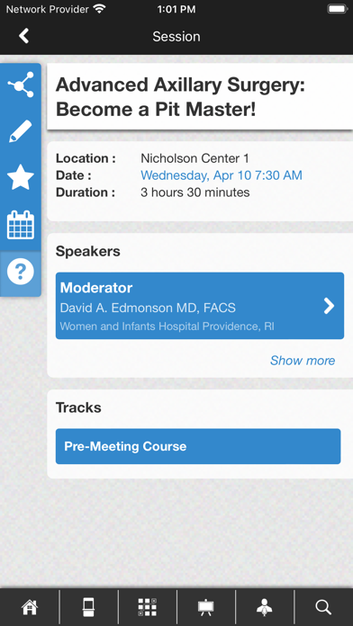 ASBrS Annual Meetings Screenshot