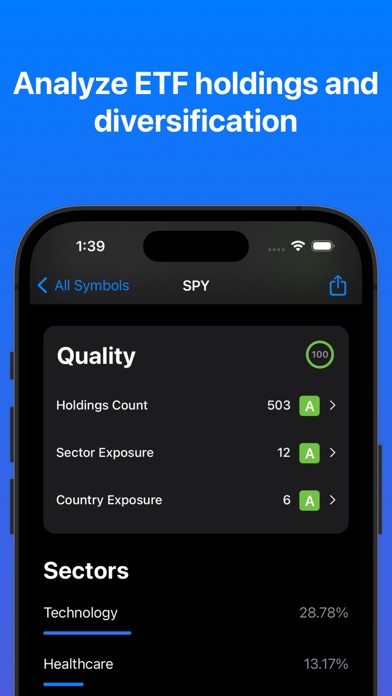 Stock Analyzer: Investing iPhone screenshot