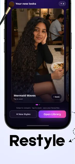 HairWhim: AI Hairstyle Try-On screenshot 2