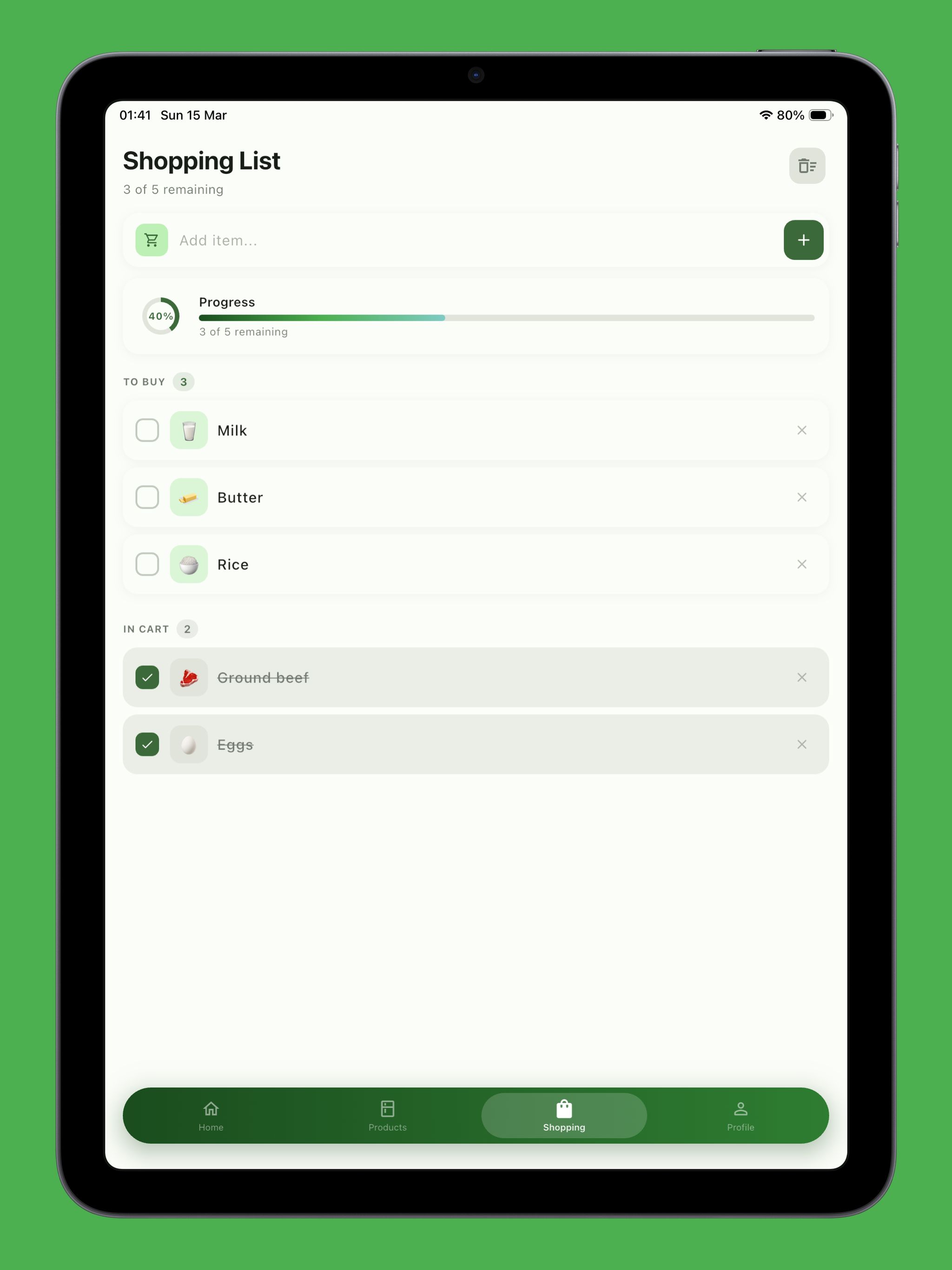 Fridgey: AI Recipe Planner screenshot 9