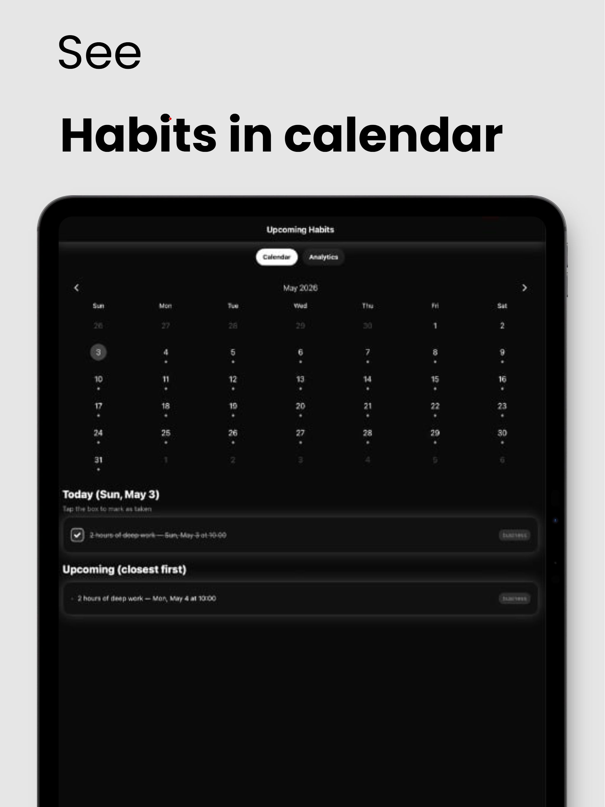 Habit Tracker - HabitBase screenshot 8